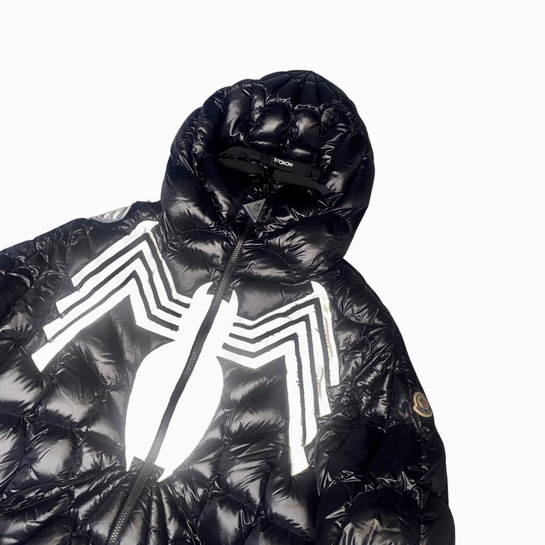 Spiderman Black Puffer Jacket